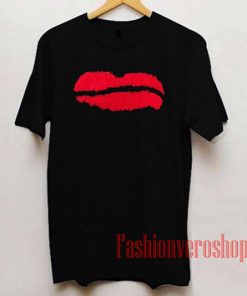 Selena Gomez Lips Print T shirt