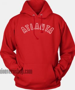Atlanta Red HOODIE - Unisex Adult Clothing