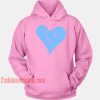 Blue Heart HOODIE - Unisex Adult Clothing