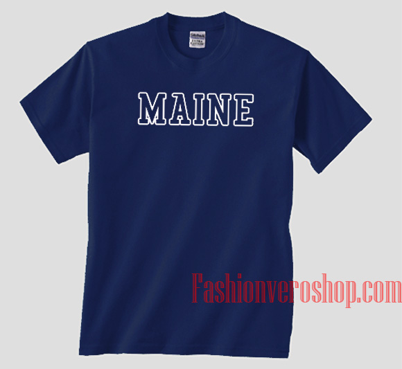 Maine Unisex adult T shirt