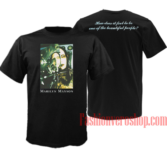Marilyn Manson Beautiful People Unisex Adult T Shirt