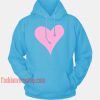 Pink Heart HOODIE - Unisex Adult Clothing