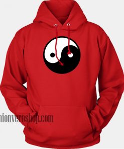 Yin Yang Symbol HOODIE - Unisex Adult Clothing