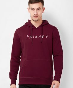 Friends Maroon HOODIE – Unisex Adult Clothing