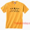 Love God Love People Gold Yellow Unisex adult T shirt