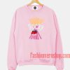 Pocky Strawberry Light Pink Sweatshirt