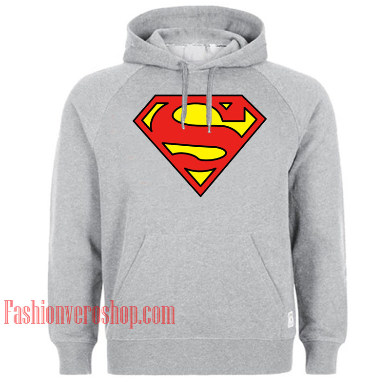 superman logo hoodie