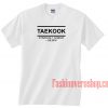 Taekook is Taehyung Jungkook T shirt