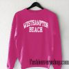 Vintage Westhampton Beach Hot Pink Sweatshirt