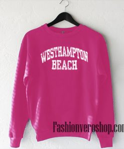 Vintage Westhampton Beach Hot Pink Sweatshirt