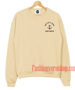 Baie De St Jean Saint Barth Sweatshirt