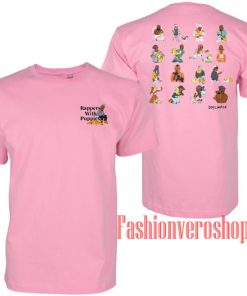 rapper with puppies shirt