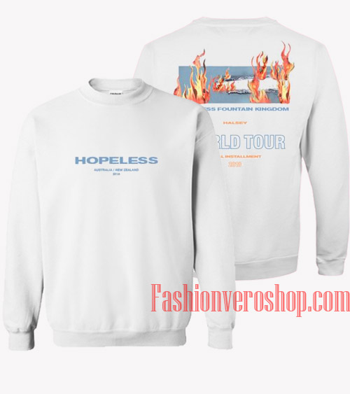 Hopeless World Tour Sweatshirt 1 Hopeless World Tour Sweatshirt