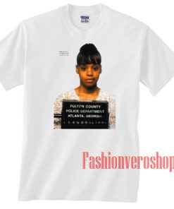Lisa Lopes Mugshot Unisex adult T shirt