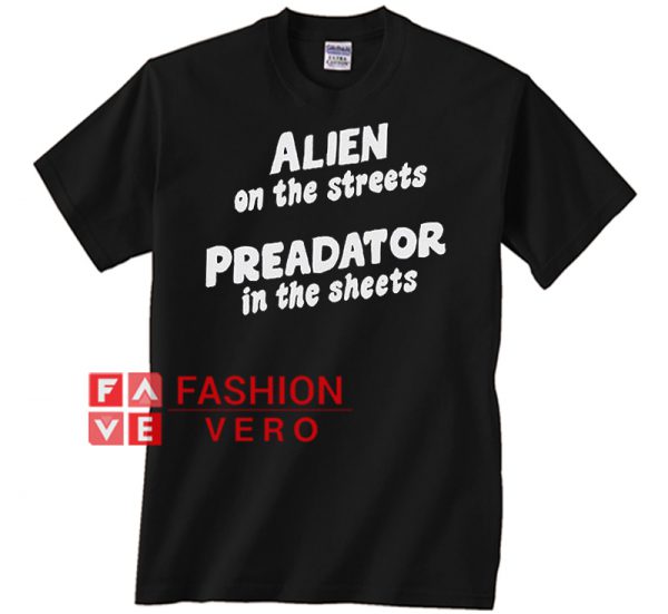 Alien On The Street Unisex adult T shirt