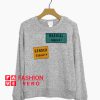 Gender Equality Radical Feminist Printed Sweatshirt