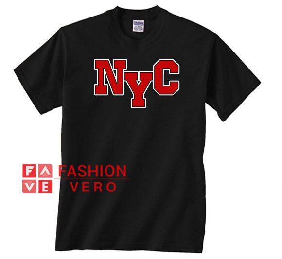 NYC Red Logo Unisex adult T shirt