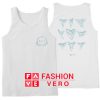 RVCA Shark Teeth Tank top