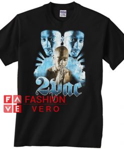 Vintage 2Pac Blue Unisex adult T shirt