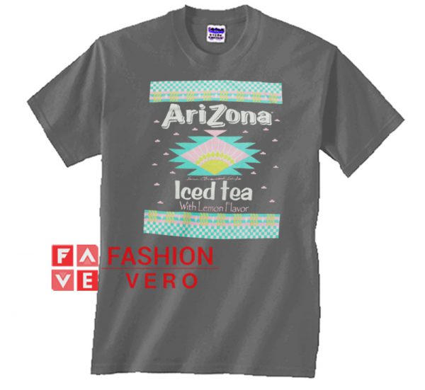 Vintage Arizona Iced Tea Dark Grey Unisex adult T shirt