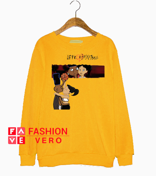 Yoashisdope Love and Basketball Gold Yellow Sweatshirt