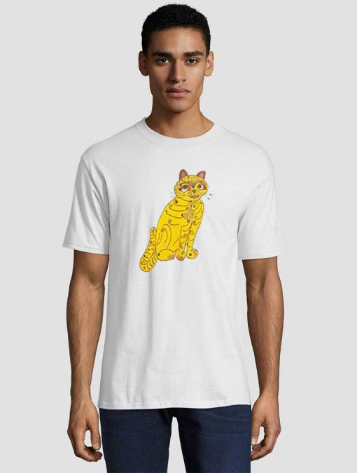 Abba Yellow Cat Unisex adult T shirt