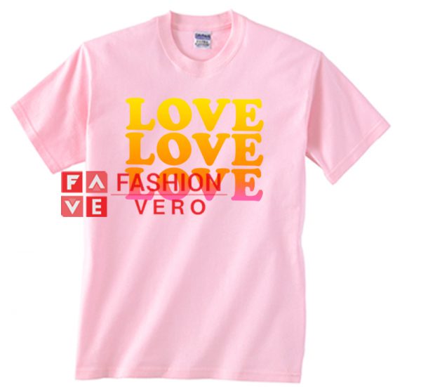 Love Light Pink Unisex adult T shirt