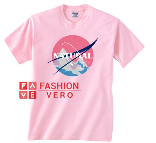 Natural Logo Light Pink Unisex adult T shirt