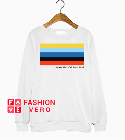 Sunset Blvd California 1996 Sweatshirt 1 Sunset Blvd California 1996 Sweatshirt