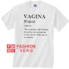 Vagina Definition Unisex adult T shirt