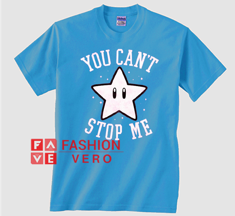 You Can T Stop Me Star Unisex Adult T Shirt