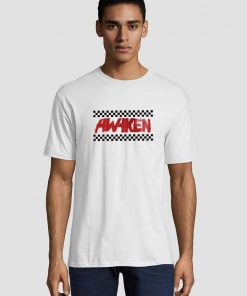 Awaken Checkered Logo Unisex adult T shirt