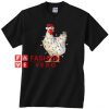 Chicken With Christmas Lights Unisex adult T shirt