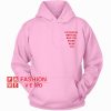 City Graphic Light Pink HOODIE - Unisex Adult Clothing