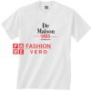 De Maison 1855 Unisex adult T shirt
