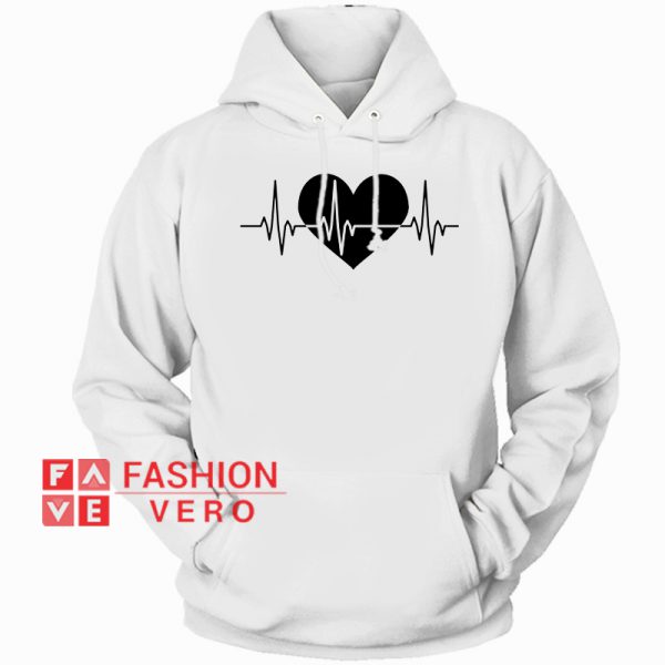 Heart Pulse HOODIE - Unisex Adult Clothing