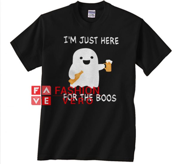 I’m Just Here For The Boos Halloween Beer Unisex adult T shirt