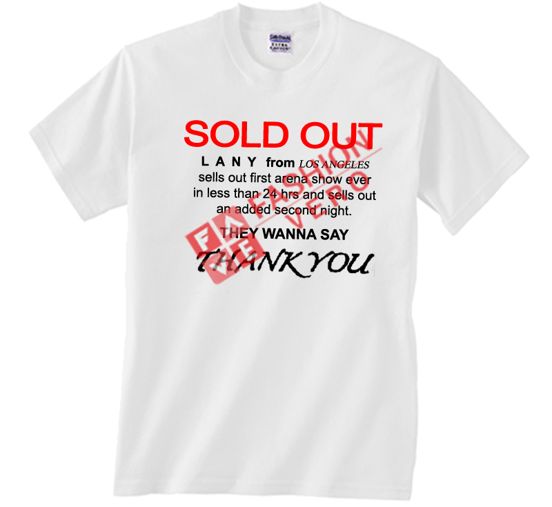 lany shirt design