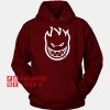 Spitfire Skateboard Maroon HOODIE - Unisex Adult Clothing