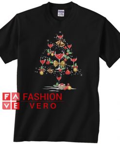 Wine Glass Christmas Tree Unisex adult T shirt