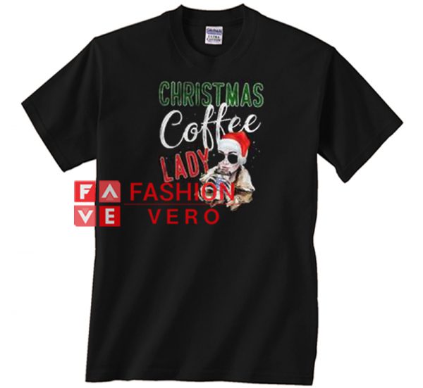 Christmas Coffee Lady Unisex adult T shirt