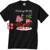 Flamingo Ho Ho Christmas Unisex adult T shirt