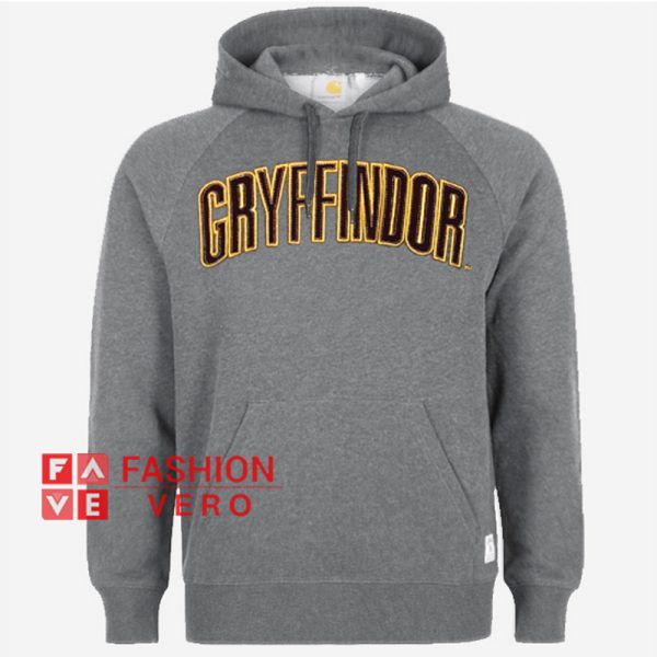 Gryffindor Print Grey HOODIE - Unisex Adult Clothing