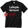 Lutefisk Survivor Unisex adult T shirt