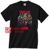 Marvel Girl Fight Like A Girl Unisex adult T shirt
