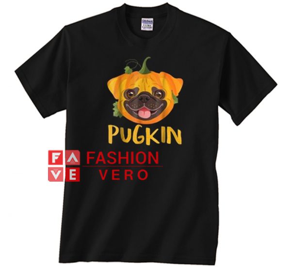 Pugkin Halloween Unisex adult T shirt