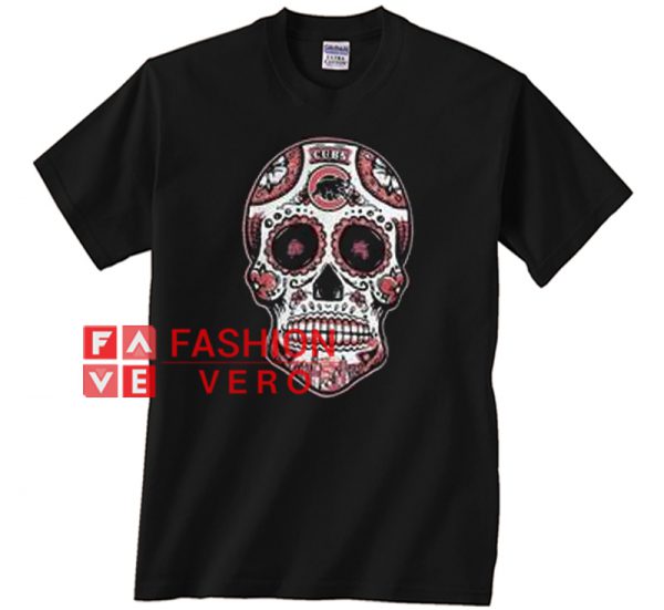 Skull Chicago Cubs Unisex adult T shirt