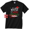 We whisk you a Merry Christmas Unisex adult T shirt