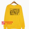 Cactus Print Gold Yellow Sweatshirt