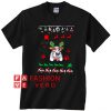 Christmas Basset Hound Unisex adult T shirt